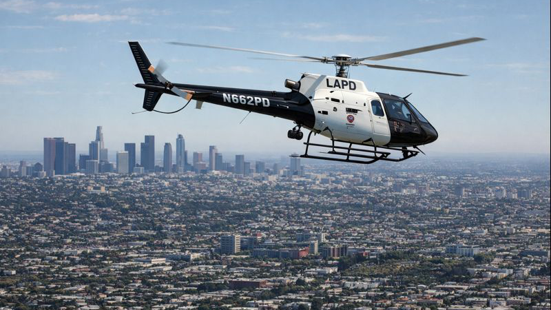 LAPD Choppers - helicopter flight tracking